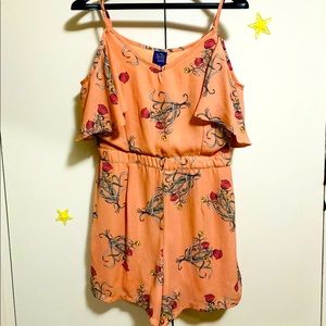 Beauty and the Beast Romper medium